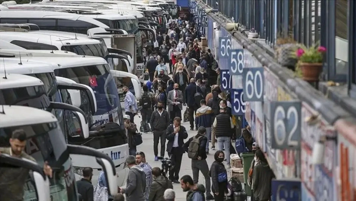 2025&rsquo;te 2,5 milyona yakın kişi iller arası g&ouml;&ccedil; etti