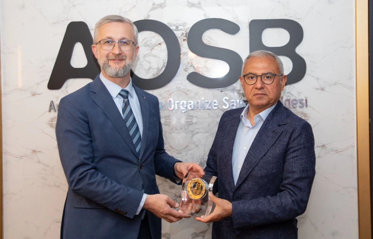 AOSB Ukrayna heyetini ağırladı
