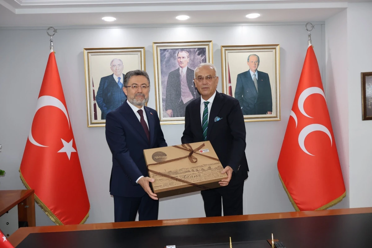 Bakan Yumaklı’dan Başkan Kanlı’ya ziyaret