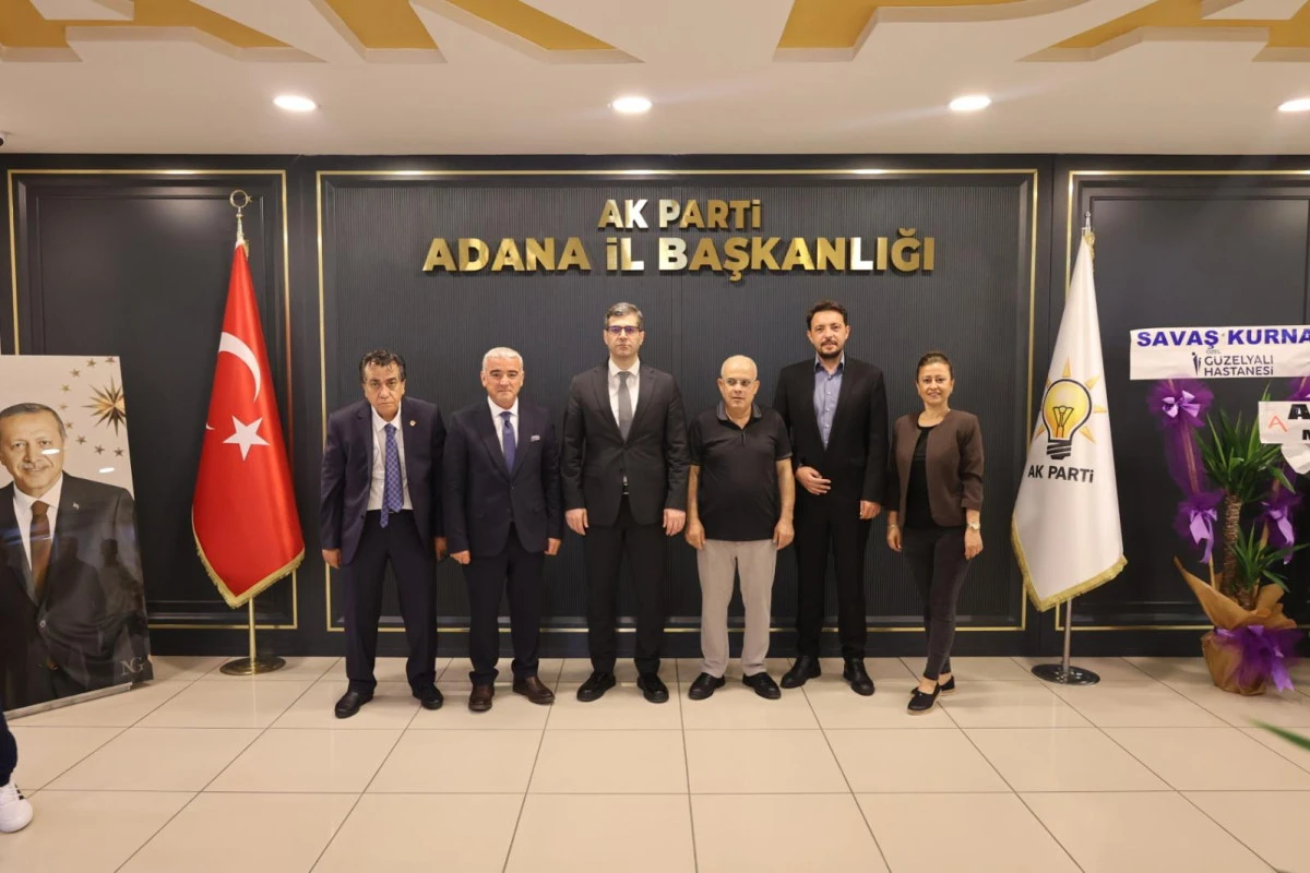 &Ccedil;GC'DEN AK PARTİ İL BAŞKANI MUSTAFA &Ouml;ZKAN'A ZİYARET