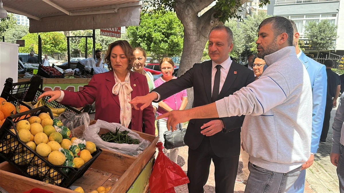 CHP, sahada, Mersin&rsquo;de