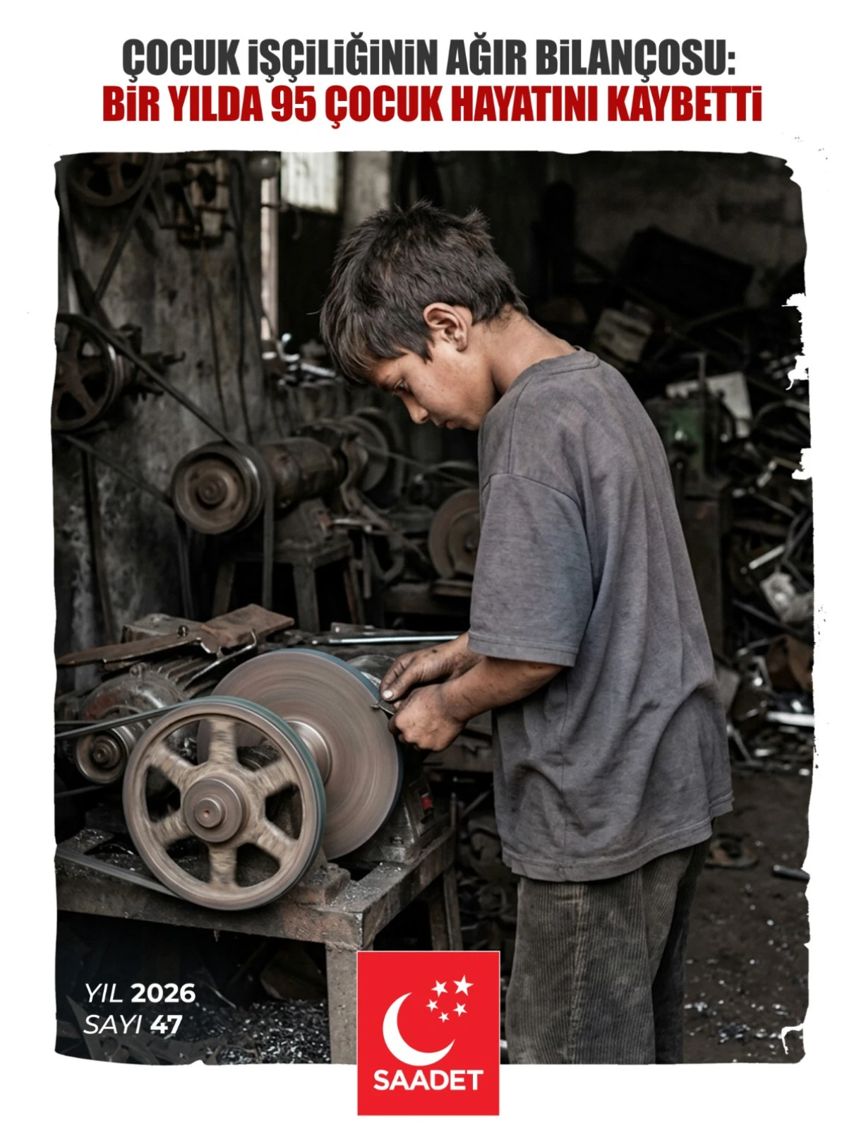 &Ccedil;OCUK İŞ&Ccedil;İLİĞİNİN AGIR BİLAN&Ccedil;OSU