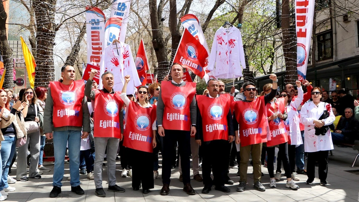 &ldquo;EĞİTİMDE ŞİDDETE KARŞI  3 G&Uuml;N iŞ BIRAKIYORUZ!&rdquo;