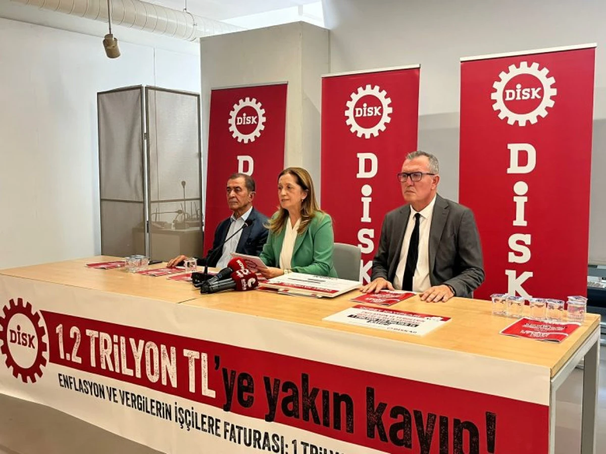 Enflasyon ve verginin işçi  ücretine faturası 1,2 trilyon