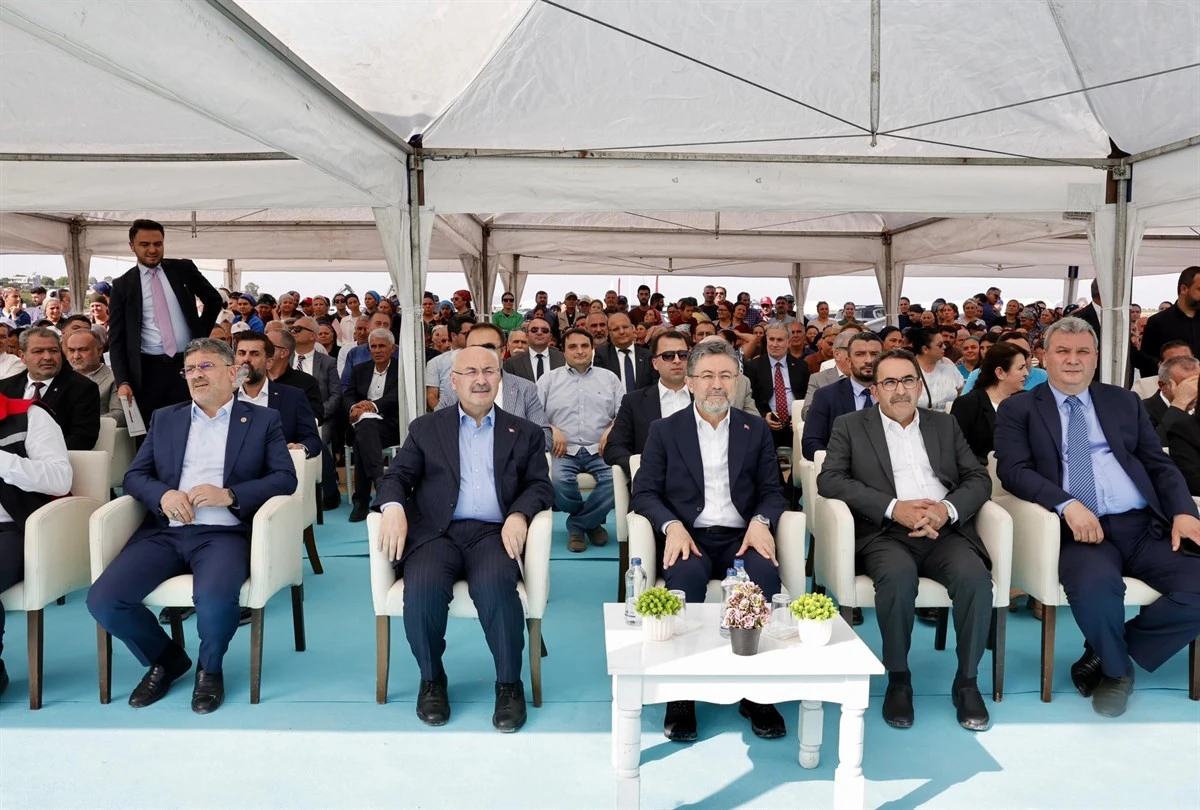 Karataş Organize Tarım  Bölgesi’nin temeli atıldı