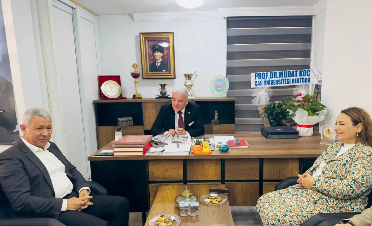 Şevkin ve Sümer’den  ÇGC’ye nezaket ziyareti