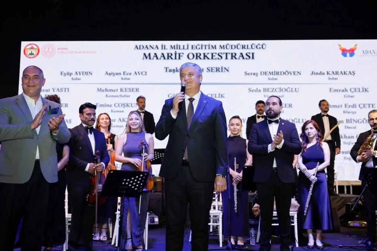 Vali Mustafa Yavuz Maarif  Orkestrası konserine katıldı