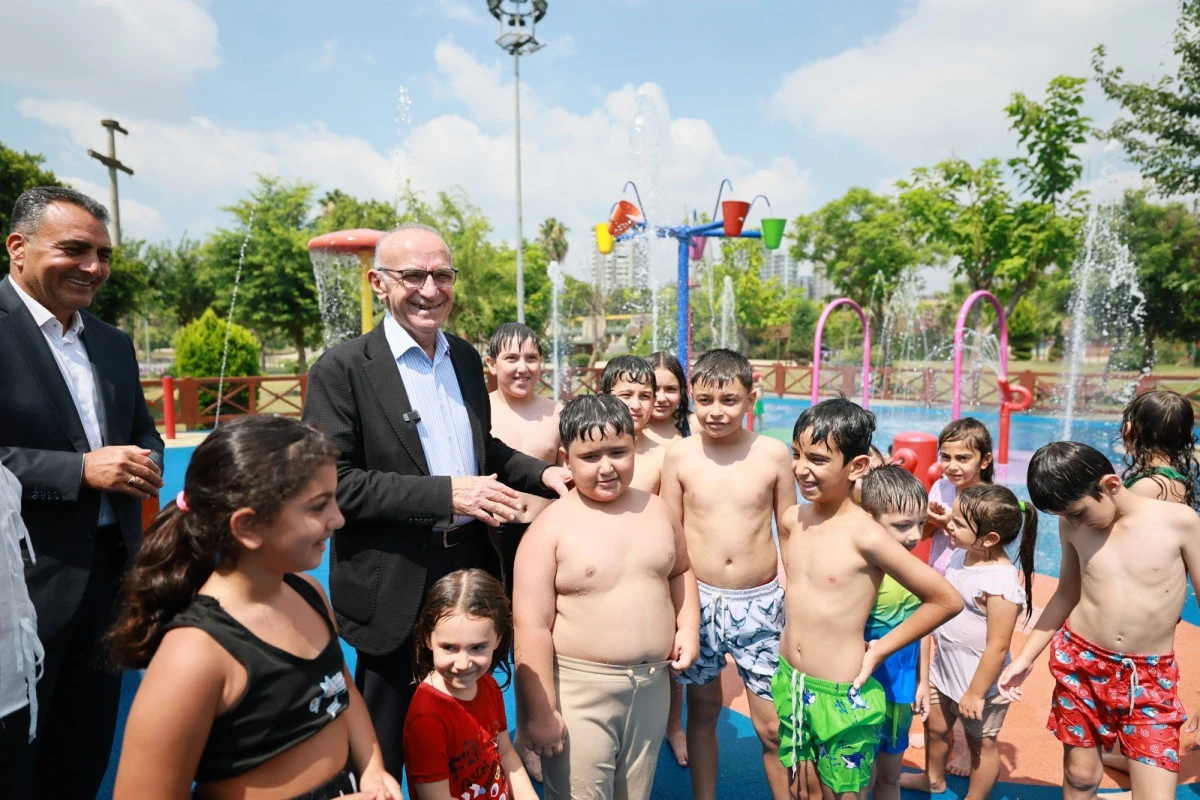 Y&Uuml;REĞİR BELEDİYESİ SU OYUN PARKLARI YAZ SEZONUNU A&Ccedil;TI