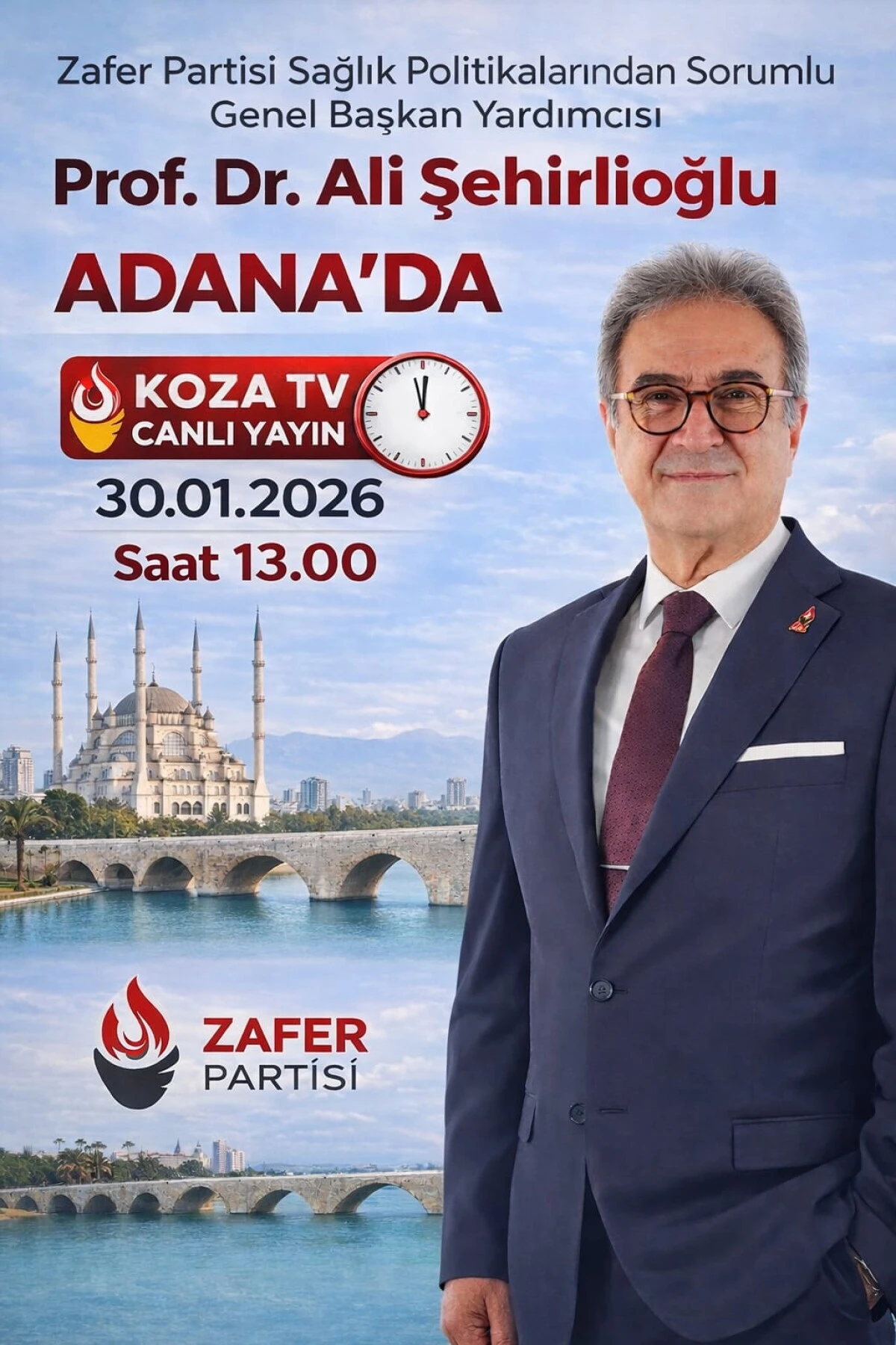 Zafer Partisi saha &ccedil;alışmalarında