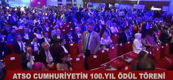 ATSO Cumhuriyetin 100. Yıl Ödül Töreni