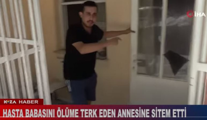 HASTA BABASINI ÖLÜME TERK EDEN EDEN ANNESİNE SİTEM ETTİ