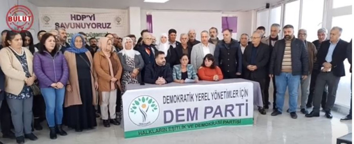 HDP yeni ismi ile DEM Partisi Adana ve 14 ilçesinde seçimlere kendi adayları ile girecek