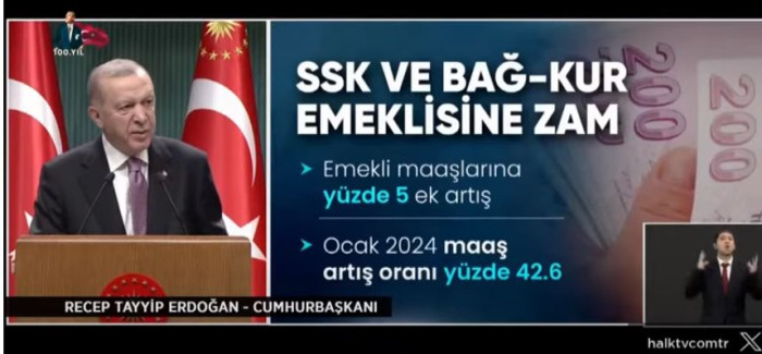 Erdoğan'a emekli maaşı tepkileri dinmiyor!