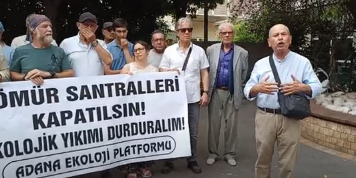 Adana Ekoloji Platformu 5 Haziran Çevre Günün de sorunlara dikkat çekti
