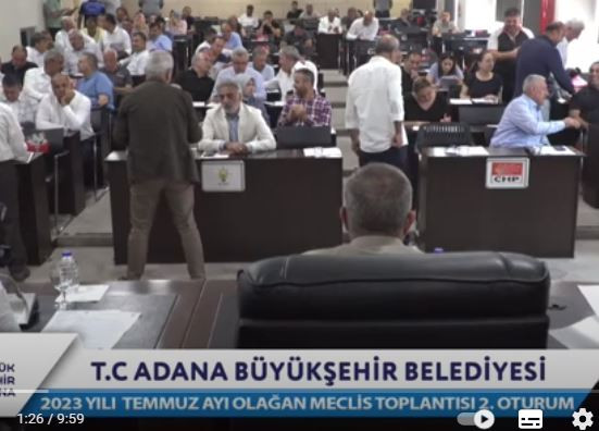 CANLI | Adana Büyükşehir Belediyesi 2023 Yılı Temmuz Ayı Olağan Meclis Toplantısı 2. Oturum