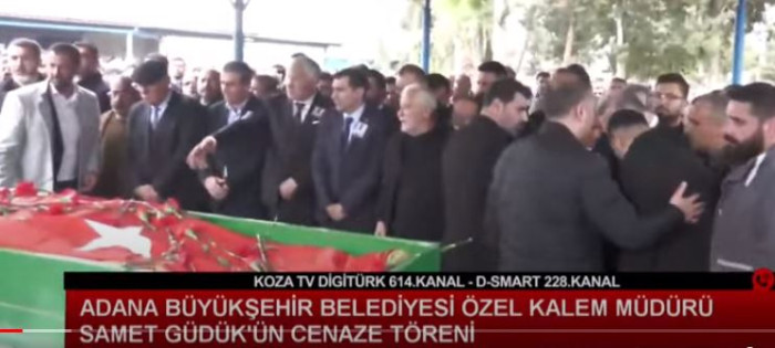 Adana Büyükşehir Belediyesi Özel Kalem Müdürü Samet GÜDÜK'ün Cenaze Töreni #canlıyayın