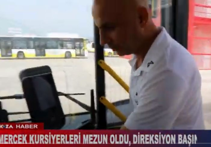 MERCEK KURSİYERLERİ MEZUN OLDU, DİREKSİYON BAŞINA GEÇTİ