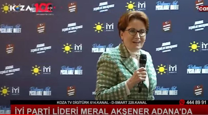 İYİ Parti Lideri Meral AKŞENER Adana'da