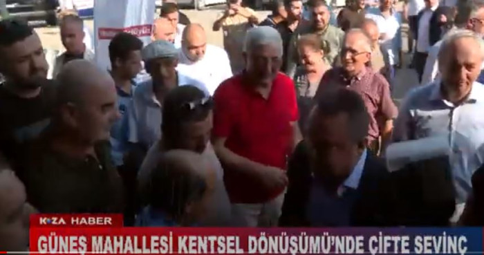 GÜNEŞ MAHALLESİ KENTSEL DÖNÜŞÜMÜ’NDE ÇİFTE SEVİNÇ