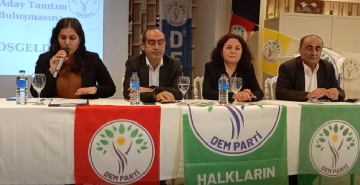Dem Parti Adana Büyükşehir Belediyesi Eşbaşkan adayları konuştu: Kazanacağız