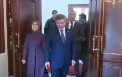 Gelecek Partisi Genel Başkanı Ahmet Davutoğlu, Büyükşehir Başkanı Zeydan Karalar’ı ziyaret etti