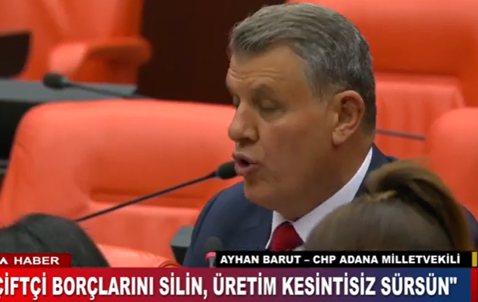 ''ÇİFTÇİ BORÇLARINI SİLİN,ÜRETİM KESİNTİSİZ SÜRSÜN''